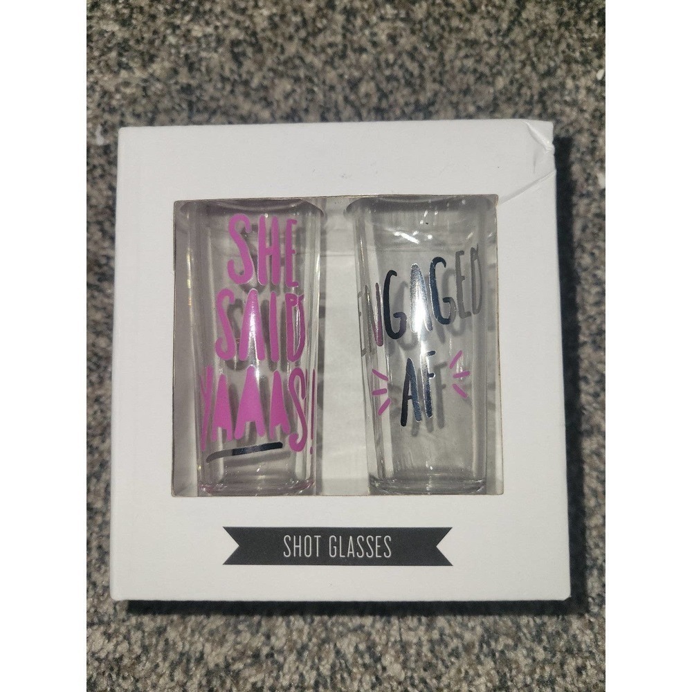 Wedding Engagement Party Shot glasses